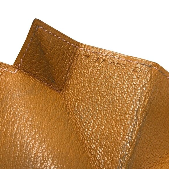 HERMES Revan Cattle Coin Compartment coin purse Chevre pink/SilverHardware - Picture 10 of 11